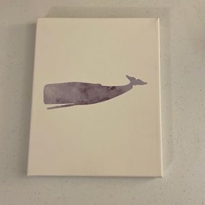 SOLD - Whale Canvas - 8”x10”
